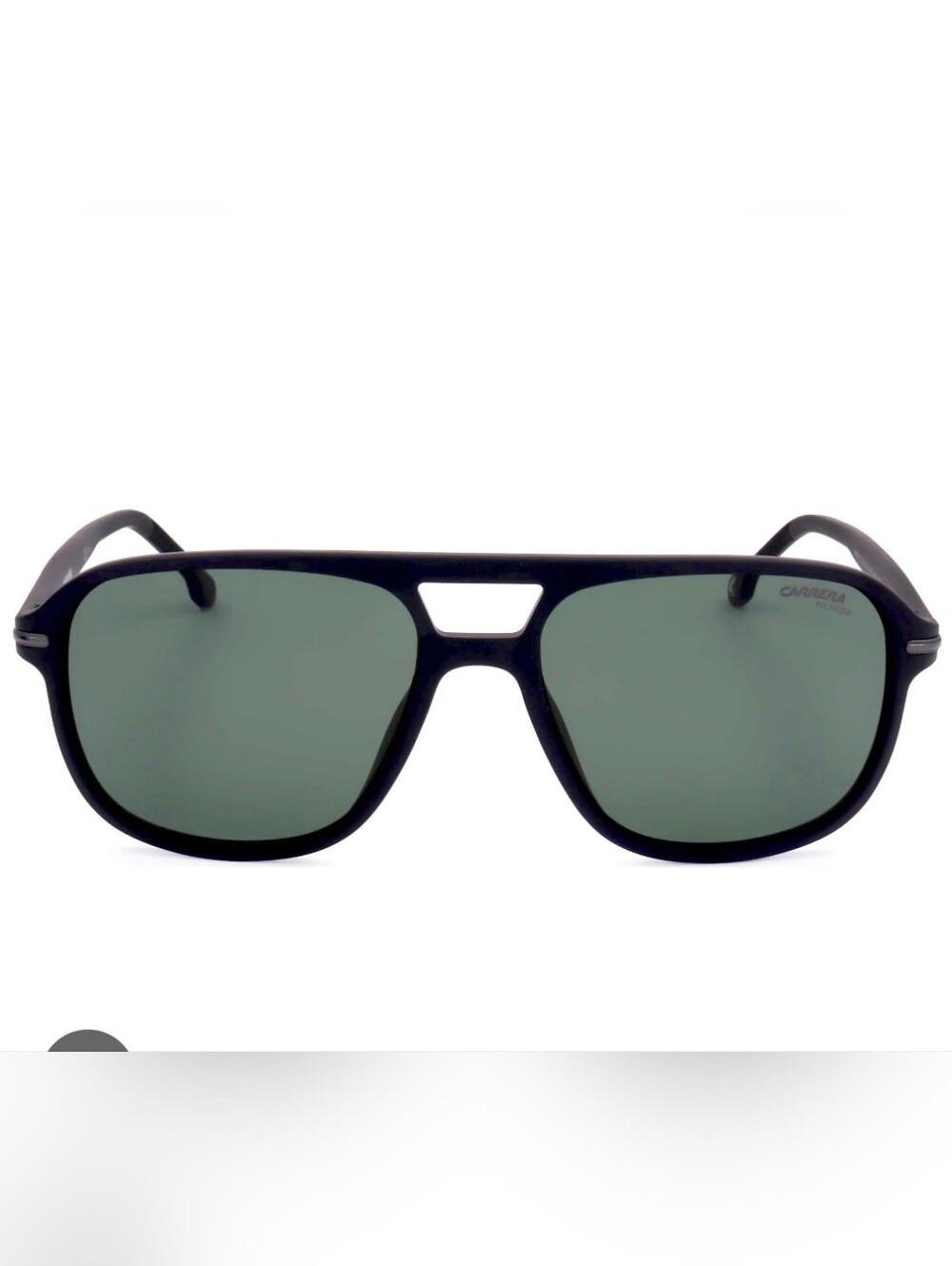 Carrera Matte Black Frame with Green Lenses Sunglasses
